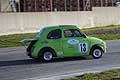 Fiat 500 di Zizza Onofrio in gara, 3^ prova del Trofeo Autodromo del Levante 2014