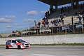 Gara Honda Integra del pilota Raffaele De Giuseppe sotto le tribune 2^ tappa del Trofeo Autodromo del Levante 2014
