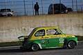 Giordano Pietro su Fiat 500 della scuderia Tramonti Corse 3^ prova al 1� Trofeo Autodromo del Levante