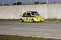 Leader Vincenzo Pezzolla su Fiat 500 racing al 1� Trofeo Autodromo del Levante seconta prova in Gara 2 sulla pista di Binetto