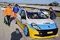 Marsilia Antonio su Renault Clio Cup griglia di partenza categoria Turismo oltre 1600, 3^ tappa Trofeo Autodromo del Levante 2014 sul Circuito di Binetto