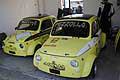 Minicar box Fiat 500 team Apulia Corse per la Coppa Italiana Minicar presso l�Autodromo del Levante a Binetto