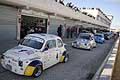 Minicar corsia box pronte per entrare in pista al Trofeo Autodromo del Levante Gara 2 Minicar sul Circuito di Binetto