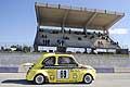 Pit line Gara 1 con la Fiat 500 di Pezzolla alla 2^ prova del Trofeo Autodromo del Levante a Binetto