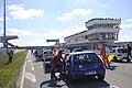 Pit line Turismo 1 Autodromo e tribune piene di gente - 2^ Prova, Trofeo Autodromo del Levante sul circuito di Binetto