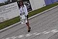 Ragazza del paddock per lo starting grid al 1� Trofeo Autodromo del Levante 2014