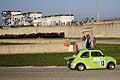 Al tornantino la Fiat 500 del driver Zizza Onofrio, 3^ tappa al Trofeo Autodromo del Levante 2014