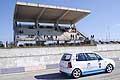 Volkswagen Lupo driver Potenza Domenico in corsia box, 2^ Prova al Trofeo Autodromo del Levante