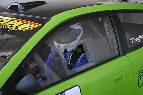 Minicar e Trofeo Lupo - Giornata soleggiata per lultima tappa del Trofeo Autodromo del Levante che ha visto due vincitori, nella categoria Piloti a pari merito, Vito Tagliente nella foto e Mariella Onofrio