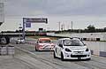 1 Trofeo Autodromo del Levante - Vetture da gara della categoria Turismo fino 1600 che entrano in pista per le prove libere al 1 Trofeo Autodromo del Levante 2014