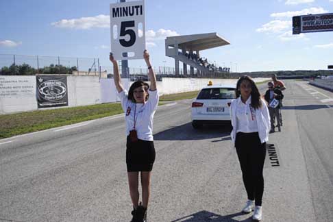 2^ Prova circutio di Binetto - Ragazze sulla Pit Line al Trofeo Autodromo del Levante 2014 - 2^ Prova