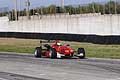 Dallara Fiat driver Mariano Salvatore in gara sul rettilineo per la 2^ prova del Trofeo Autodromo del Levante 2015