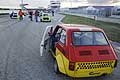 Fiat 126 di Sannino Ciro ultima vettura schierata in griglia in gara 2, per la 2^ prova del Trofeo Autodromo del Levante 2015