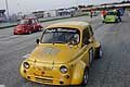 Fiat 500 Criscullo Onofrio in griglia di partenza in posizione centrale in Gara 2 al Trofeo Autodromo del Levante 2015, 3^ Prova