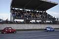 Fiat 500 di Russo Luigi segue De Filippis Michele in Gara 2 sotto le tribune nella 2^ tappa del Trofeo Autodromo del Levante 2015