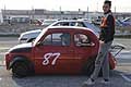 Fiat 500 di Semeraro Leonardo fuori gioco in gara 1 recupera in Gara 2 al II Trofeo Autodromo del Levante