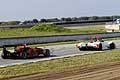 Osella PA-21S in scia la Dallara F300 in gara per il II Trofeo Autodromo del Levante sul circuito di Binetto