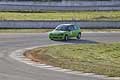 Peugeot 106 Rally driver Abiuso Bartolomeo al tornantino su tre ruote in gara per la 2^ tappa del II Trofeo Autodromo del Levante