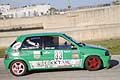 Peugeot 106 Rally driver Argese Donato secondo a fine gara per la 2^ prova del Trofeo Autodromo del Levante 2015