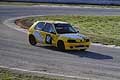 Peugeot 106 Rally driver De Leonardis Oronzo in uscita dal tornantino in gara per la 2^ tappa del II Trofeo Autodromo del Levante