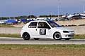 Peugeot 106 pilota Pazzanese Marcello al Curvone 2, in gara per la 2^ tappa del Trofeo Autodromo del Levante 2015