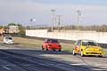 Peugeot 106 rally in gara sul rettilino per la 2^ tappa del Trofeo Autodromo del Levante 2015