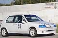 Peugeot 106 Rally pilota Casoli Antonello in gara per la 2^ tappa del Trofeo del Levante 2015