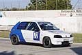 Peugeot 106 Rally pilota Cazzolino Amodio terzo in gara per la 2^ prova del Trofeo Autodromo del Levante 2015