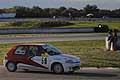 Peugeot 106 Rally pilota Perrotta Maurizio al tornatino in gara per la 2^ prova del Trofeo Autodromo del Levante 2015