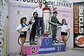 Premiazione finale Trofeo Lupo Cup con i vincitori sul podio per la 2^ Prova del Trofeo Autodromo del Levante 2015