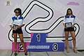 Premiazioni ragazze pitline per le 2^ Prova del Trofeo Autodromo del Levante 2015