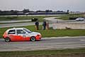 Renault Clio pilota Vito Tagliente al tornantino al Trofeo Autodromo del Levante 2015, 3^ tappa