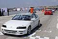 II Trofeo Autodromo del Levante 1^ Prova - Schieramento pit lane vetture Turismo fino a 1600 pole position Honda CRX pilota De Paolo Giuseppe