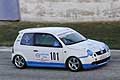 Volkswagen Lupo pilota Sacco Giuliano sul rettilineo in gara alla 2^ tappa del Trofeo Autodromo del Levante 2015