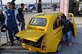 Atmosfere fine gara Fiat 500 di Licciulli Marcello categoria Minicar in Gara 2 per la 1^ Prova del Trofeo Autodromo del Levante 2015