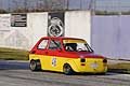 Fiat 126 driver Sannino Ciro in Gara 2 nelle categoria Trofei Bicilindriche Minicar per il II Trofeo Autodromo del Levante