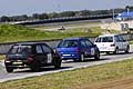 Gara vetture in scia al II Trofeo Autodromo del Levante, categoria Monomarca Peugeot N1400