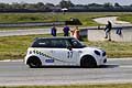 Mini Cooper S pilota De Matteo Gabrielle leader della gara alla 1^ prova del Trofeo Autodromo del Levante 2015