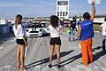 Racing Start pit line girls per la 2^ tappa del Trofeo Autodromo del Levante 2015 nella pista di Binetto