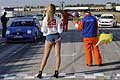 Ragazza Pit Line schieramento vetture Lupo al II Trofeo Autodromo del Levante