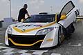 Spettacolare Renault Megane Troph racing car al II Trofeo Autodromo del Levante sul circuito di Binetto