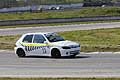 Trofeo Racing Start - 1^ Prova in gara peugeot 106 del pilota Loconte Angelo al tornantino al II Trofeo Autodromo del Levante