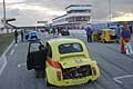 Vetture fondo griglia con la Fiat 500 di Cupertino Vito in gara 2, per la 2^ prova del Trofeo Autodromo del Levante 2015