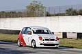 Volkswagen Lupo pilota Montanato Donato in gara per il Trofeo Lupo Cup al II Trofeo Autodromo del Levante sul circuito di Binetto