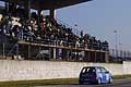 VW Lupo di Palmisano Francesco sotto le tribune in gara per la 1^ Prova al Trofeo Lupo Cup, II Trofeo Autodromo del Levante sul circuito di Binetto