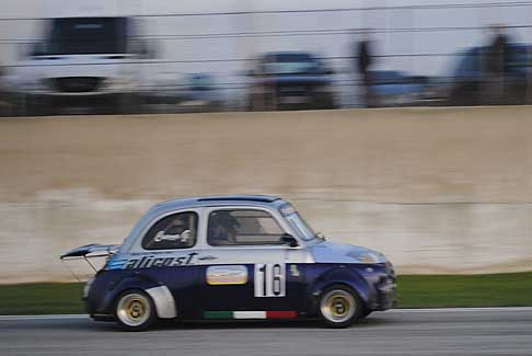 Bicilindriche Gara 2 - Cuomo Giancarlo su Abarth 500 racing al Trofeo Autodromo del Levante 2015 - 3^ Prova in Gara 2 a Binetto
