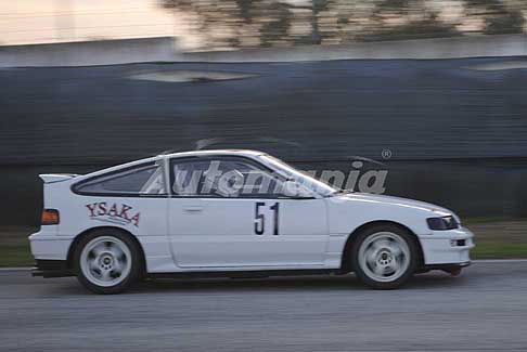 Autodromo del Levante - De Palo Giuseppe su Honda Civic Classe E1 1600, vincitore 3^ Prova al Trofeo Autodromo del Levante 2015