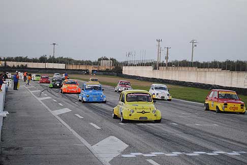 Bicilindriche Gara 2 - Griglia di partenza in Gara 2 Campionato Italiano Bicilindriche al Trofeo Autodromo del Levante 2015 - 3^ Prova