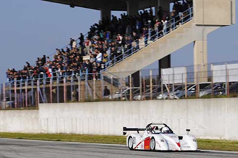 Motorsport - Monoposto Radical SR4 Suzuki driver Oliva Gaetano in gara al II Trofeo Autodromo del Levante sul tracciato di Binetto