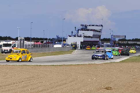 Trofeo Autodromo del Levante 2015 - Trofeo Autodromo del Levante 2015 in pole position  partita la Fiat 500 di Vito Flavio Licciulli, in prima fila lo ha affiancato Cuomo Antrea sempre su Fiat 500 Racing e in terza posizione Pastore Pasquale del team Assominicar